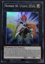 Yu-Gi-Oh! Number S0: Utopic Zexal SUPER RARA MACR-ENSE2 Ed. Limitata AMERICANA