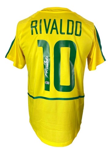 Maglia calcio rivaldo firmata - maglia,