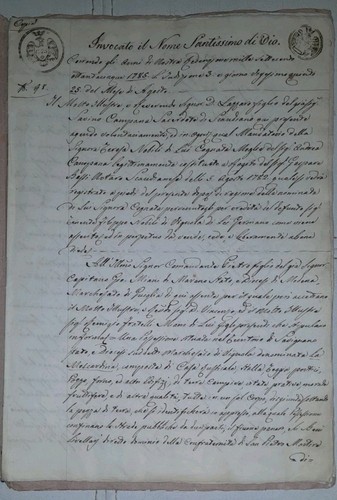 Collezione documenti antichi - collezione,