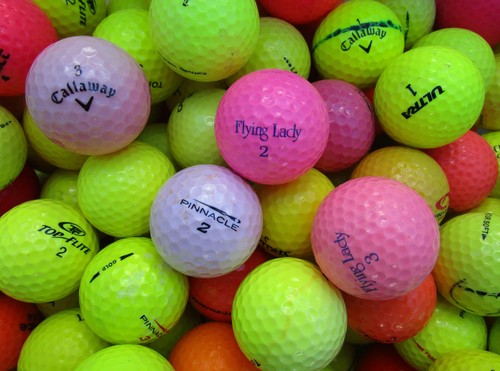 Palline golf colorate - palline,
