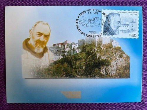 Italia 1999 cartolina fdc - italia,
