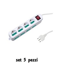 Set 5 Pezzi Multipresa