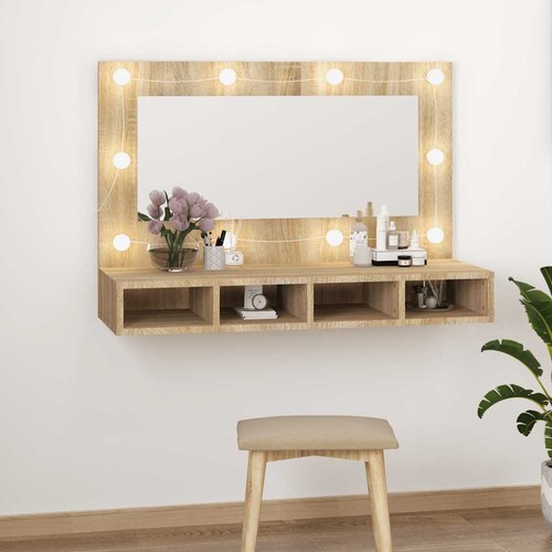 Mobile specchio con luci a - mobile,