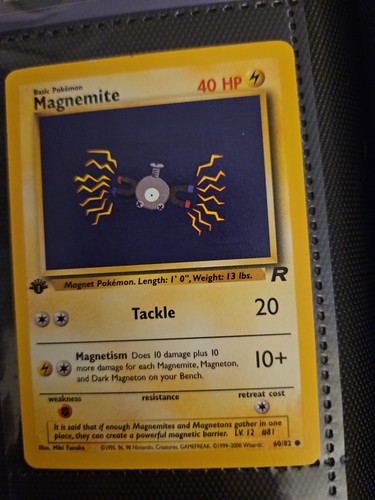 Magnemite prima edizione 1999