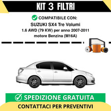 Kit 3 Filtri Tagliando per
