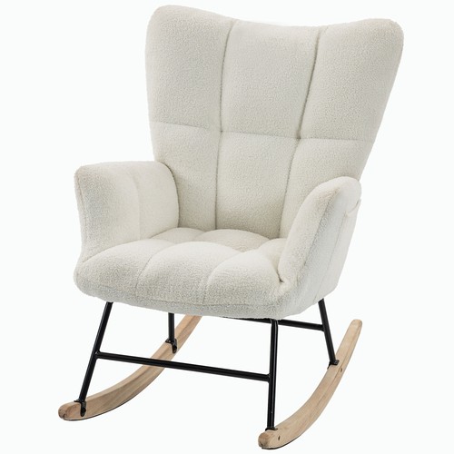 Homcom sedia dondolo - homcom, a