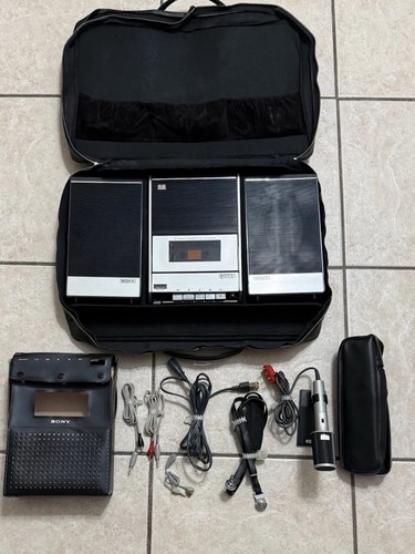 Vintage working sony 124cs - vintage,