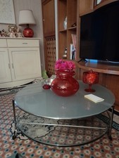 Tavolino salotto vetro - tavolino,