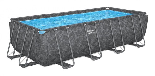 Piscina fuori terra con - fuori,