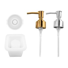  1 set di bottiglia di profumo in silicone che fa stampo fai da te bottiglia di