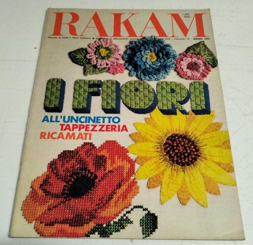 Rivista ricamo rakam fascicolo - rakam,