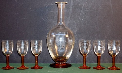 Servizio liquore cristallo - servizio,