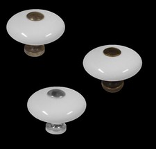 White Porcelain Oxford Donut