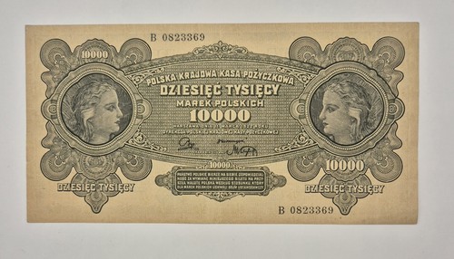 Banconota polonia 10000 - banconota,