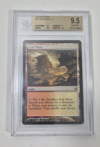 Arid mesa zendikar mtg magic - arid,