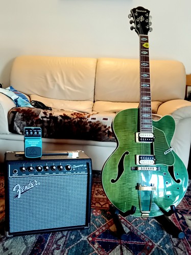 Combo ibanez artcore afs95t - ibanez,