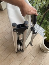 Outsunny IT84B-001GY0631 Lettino Prendisole - Bianco