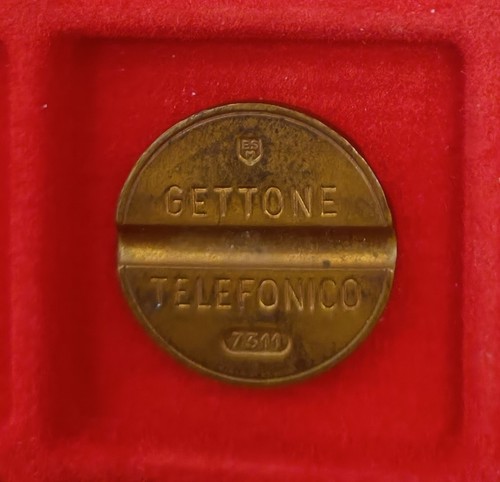 Gettone telefonico esm 7311 - gettone,