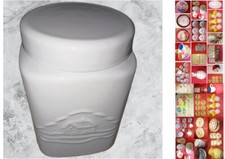 BISCOTTIERA DEL MULINO BIANCO in CERAMICA BIANCA, e altro