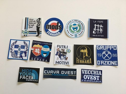 Spal adesivi ultras - adesivi, ferrara