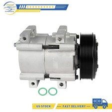 AC Compressor w/Clutch Fits