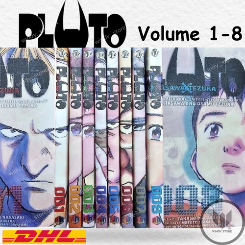 Pluto manga vol - pluto, set