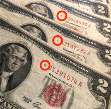 Two Dollar STAR Note Red Seal