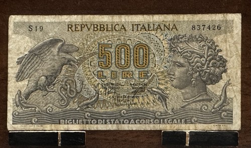 Banconota rara 500 lire - banconota,