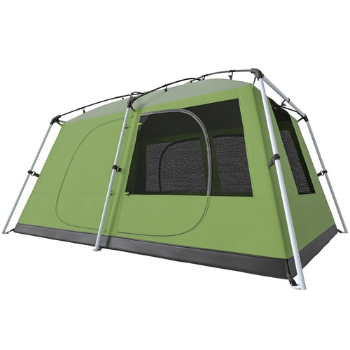 Outsunny tenda campeggio - outsunny, 4