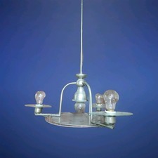 Lampadario Anni 30 Decò Del