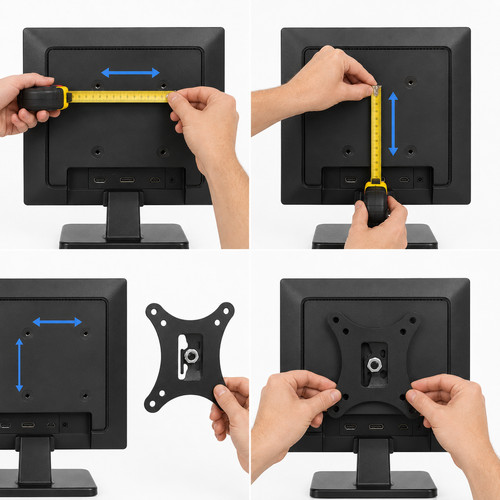 Supporto muro monitor - a,
