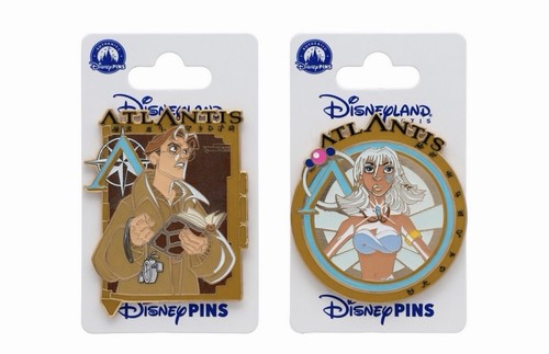 Lot pins disney - pins, atlantis