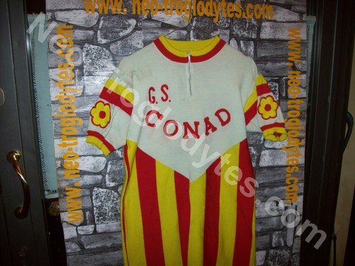 Vintage cycling jersey wool - vintage,