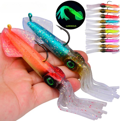 2pcs esche pesca morbide - pesca,