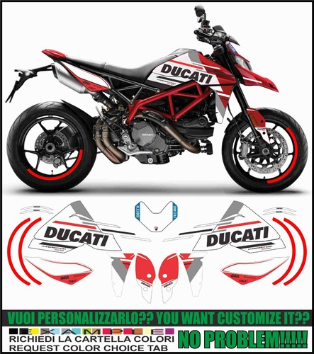 Adesivi hypermotard 950 18 - adesivi, gp