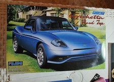 FUJIMI FIAT Barchetta Hard Top Blue Scala 1/24 Very Rare
