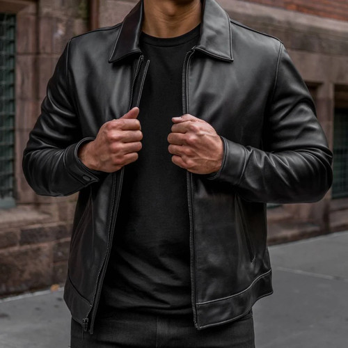 Giacca uomo vera pelle - , di