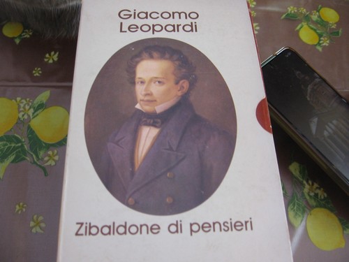 Leopardi zibaldone di - leopardi,,