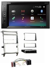 Pioneer Bluetooth MP3 USB 2DIN DAB DVD autoradio per Hyundai ix55 2009-2012 argento