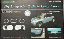 Profili cornici cromature fari