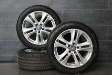 4x Originale Mercedes Classe E w212 Cerchi Pneumatico Estivo 245 45 r17 9
