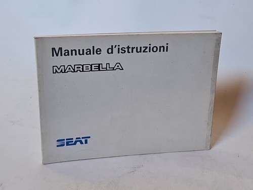 Seat marbella libretto uso - marbella,