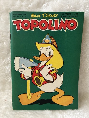 Topolino libretto anno 1950 - 21,