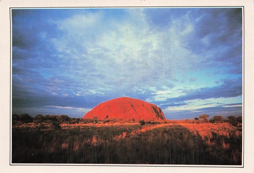 Australie uluru monolithe - uluru, d
