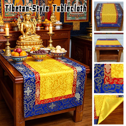 Tovaglia stile tibetano buddha - tibetano,