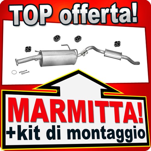 Silenziatore posteriore per - silenziatore,