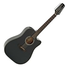 Takamine GD30CE-12-BLK Chitarra Elettroacustica 12 Corde, Nero