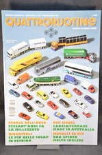 QUATTRORUOTINE N° 203 RIVISTA DI MODELLISMO ANNO 1997 MODELLI HERPA