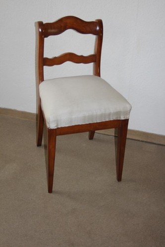 Sedia biedermeier del 1860 - biedermeier,