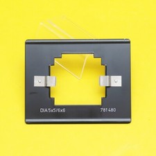 Meopta 781480 Maschera in metallo diacopia montata 5x5 6x6 per Opemus 2, 3, 4 e 5